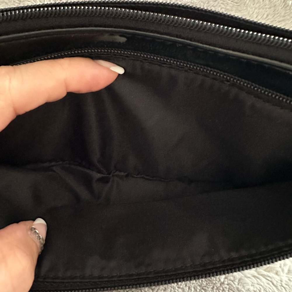 Coach Gray and Black Wristlet - Picture 4 of 7